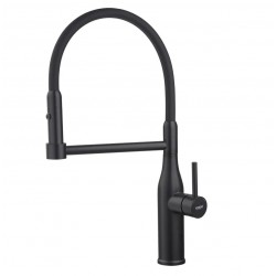 Кухонный смеситель с выдвижным изливом KOER KI-70004-05 KR5005 чёрный металлик Кухонный смеситель с выдвижным изливом KOER KI-70004-05 KR5005 чёрный металлик